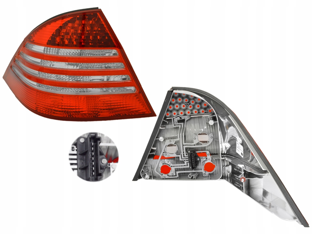 фото №1, Mercedes s w220 2002-2005 лампа задня ліва ulo