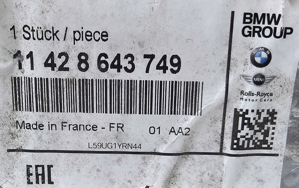 Nowa оригинал  основание фильтра масла + радиатор масла mini r55 r56 r57 r58 r59 Цена