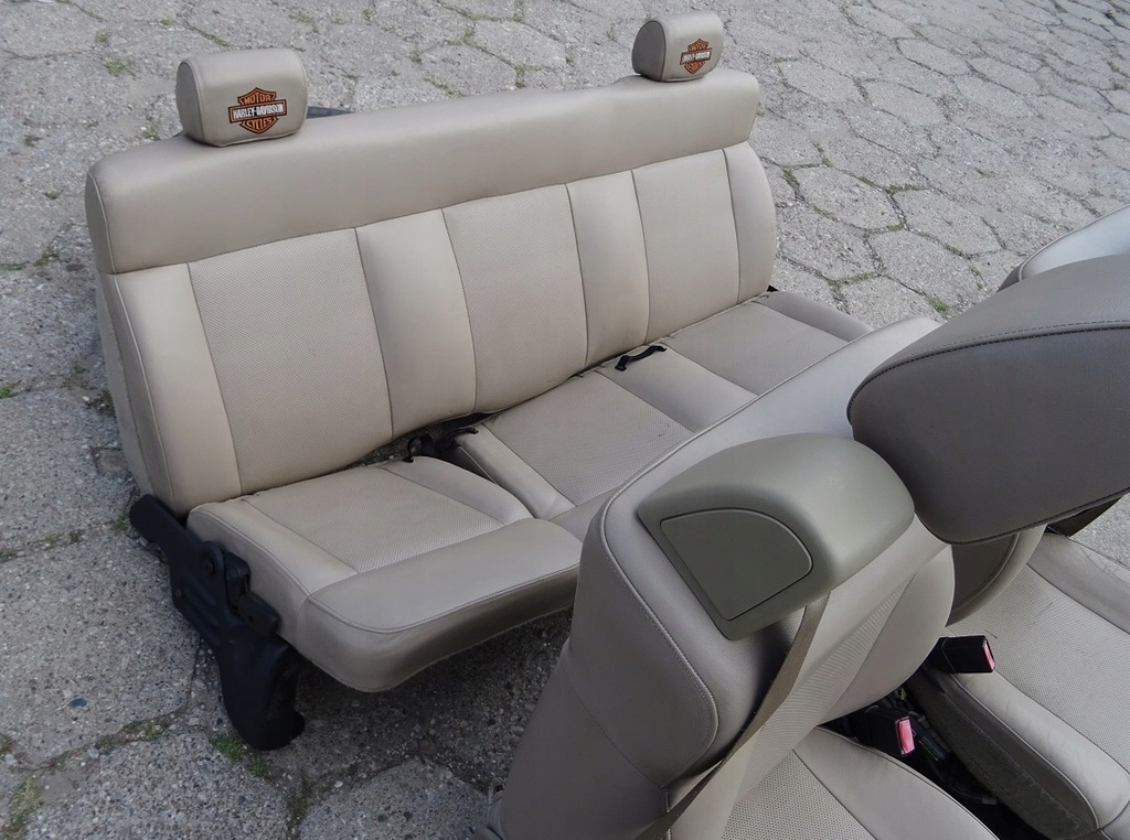 фото №5, 04 ford f150 сиденья кожа кожаный harley davidson