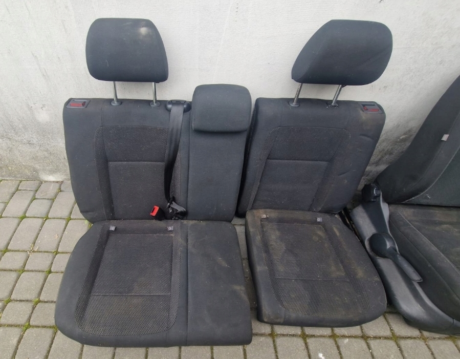 фото №4, Сиденья заднее сиденье ремни skoda fabia ii комплект