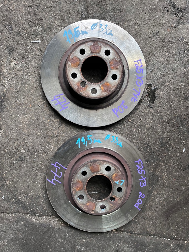 фото №1, 474 bmw f25 x3 диск тормозные диски тормозные задняя