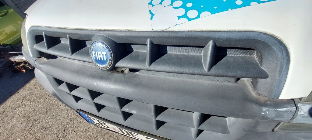фото №8, Fiat doblo i 00- капот крышка двигателя с решётка