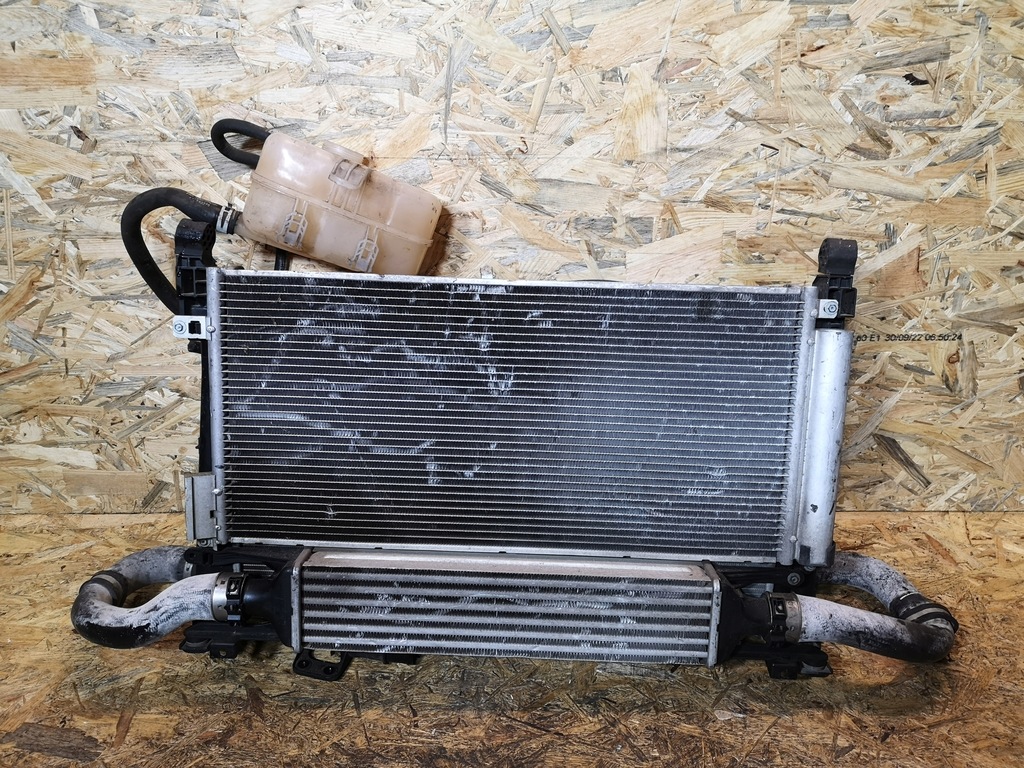 фото №1, Opel corsa d 1.3 комплект радиатор