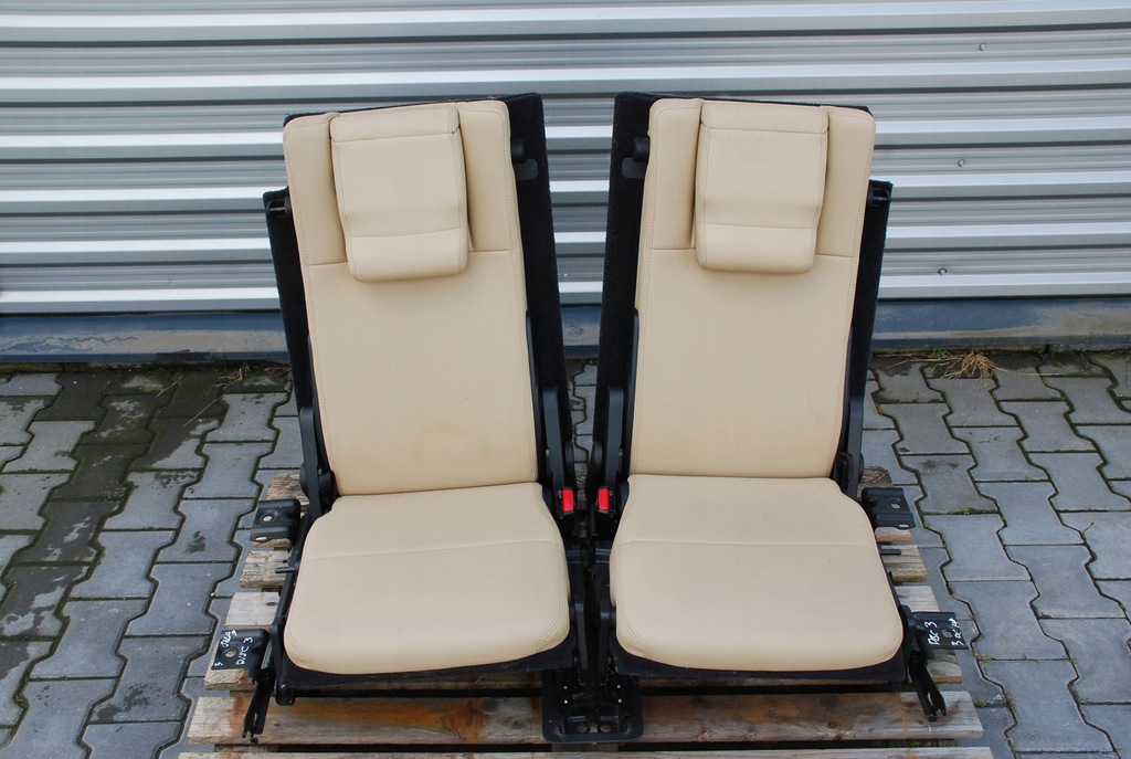 фото №1, Land rover discovery iii сиденья кожа 3 ряд 7os