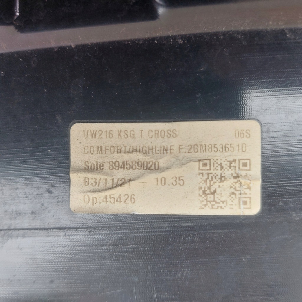 фото №9, Решётка радиатора решётка радиатора бампер перед vw t-cross хром