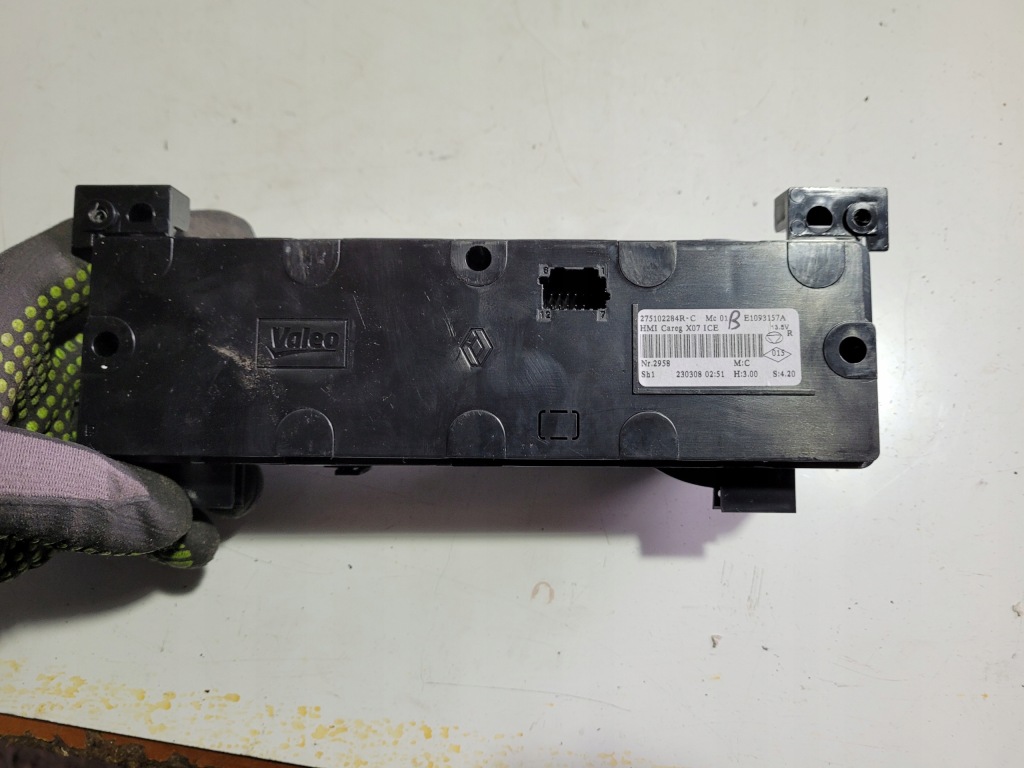 фото №4, Панель кондиционера renault twingo iii