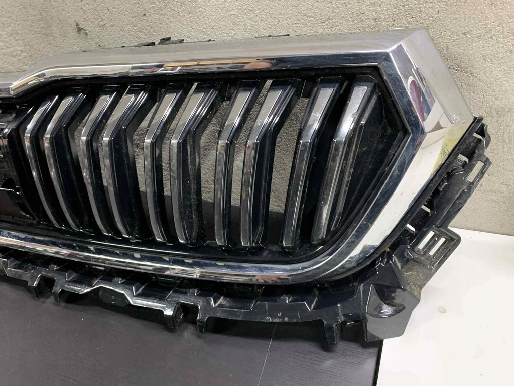 фото №6, Skoda kodiaq 565 lift sportline 21-24 решітка радіатора решітка радіатора 565 oem skoda хром