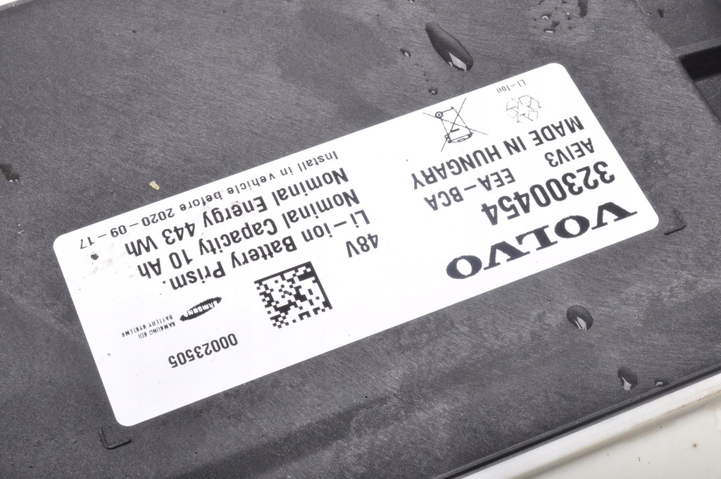 фото №10, Volvo xc90 ii акумулятор акумулятор 32300454 31693667 31698492 31698529