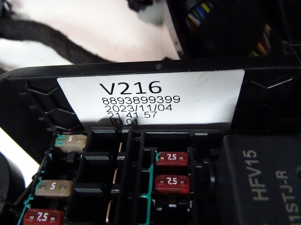 фото №10, Volvo ex30 ex-30 джгут електропроводка електрична кабіни салону