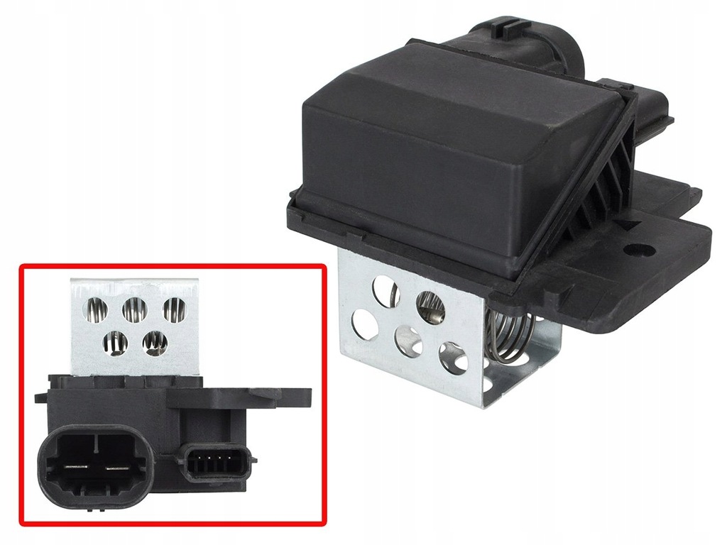 фото №3, Резистор резистор вентилятор renault clio iv captur