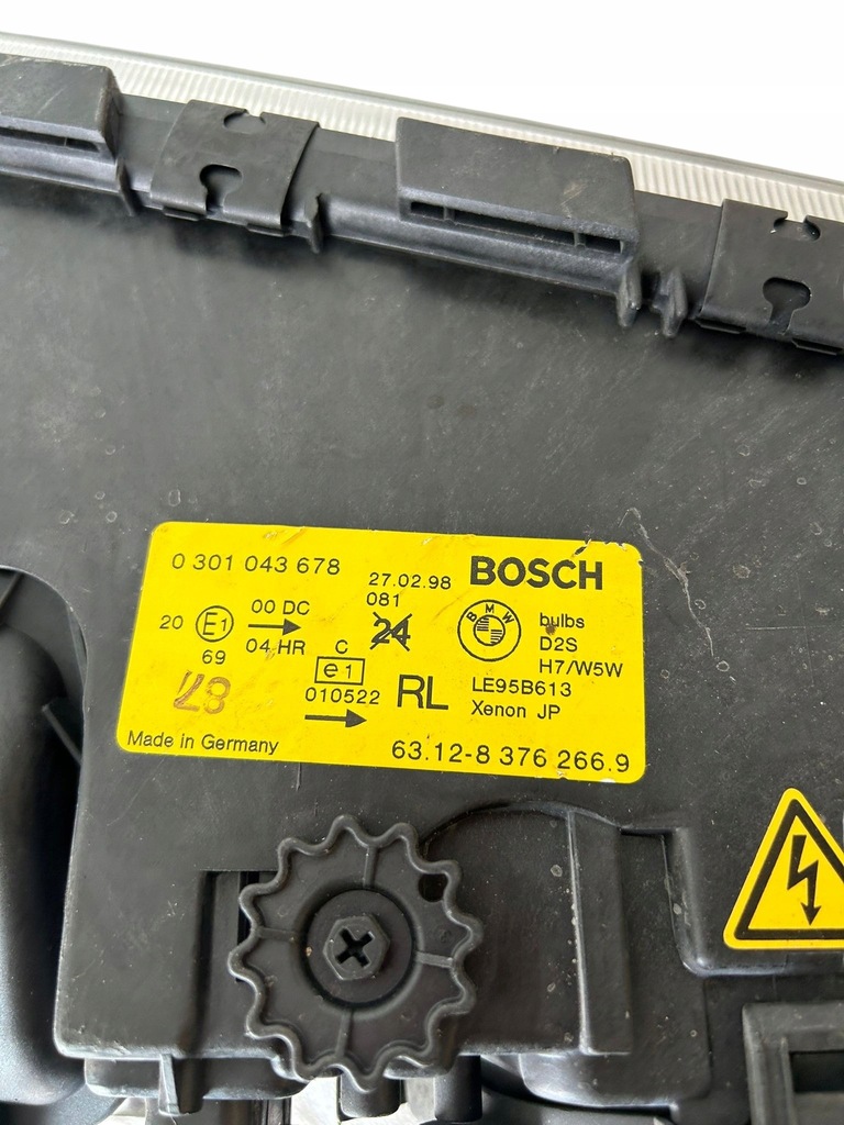 фото №11, Лампа передня права bmw 8376266