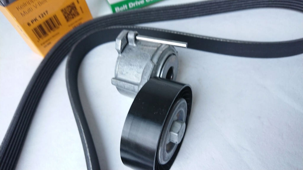 фото №6, Натяжитель ремень ina + ремень conti ford kuga i