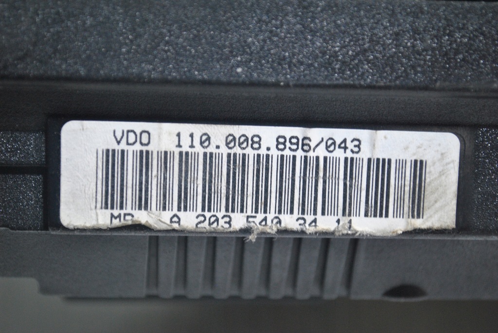 фото №6, Лічильник приладова панель mercedes w203 2.2 a2035403411