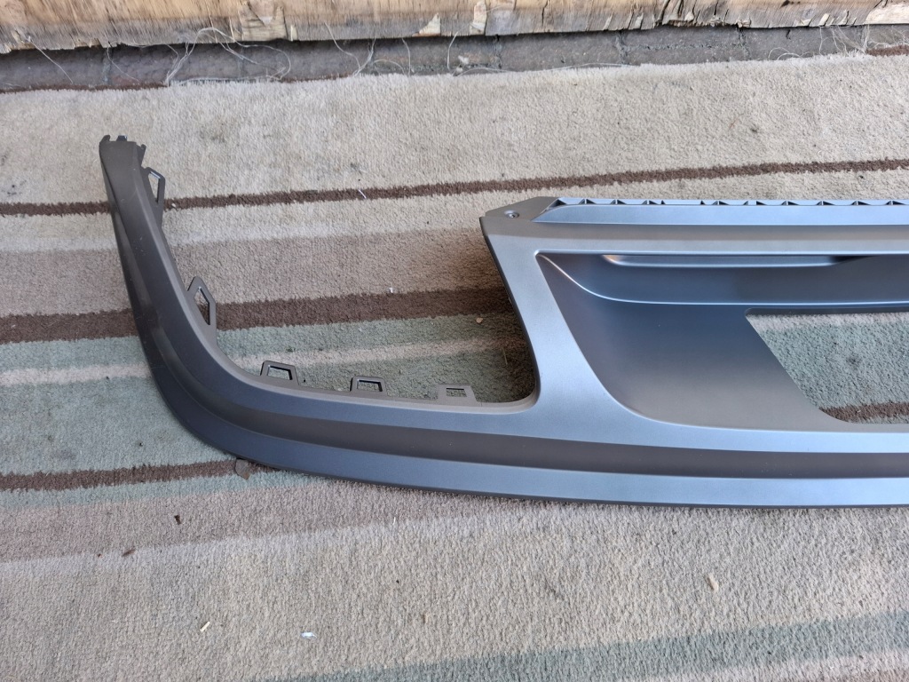 фото №3, Спойлер накладка бампера задняя vw tiguan ii r-line