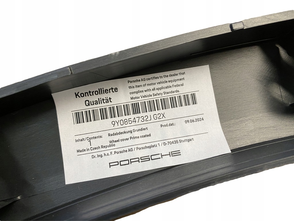 фото №3, Porsche cayenne 9y overlay крыло полоса правый back 9y0854732j