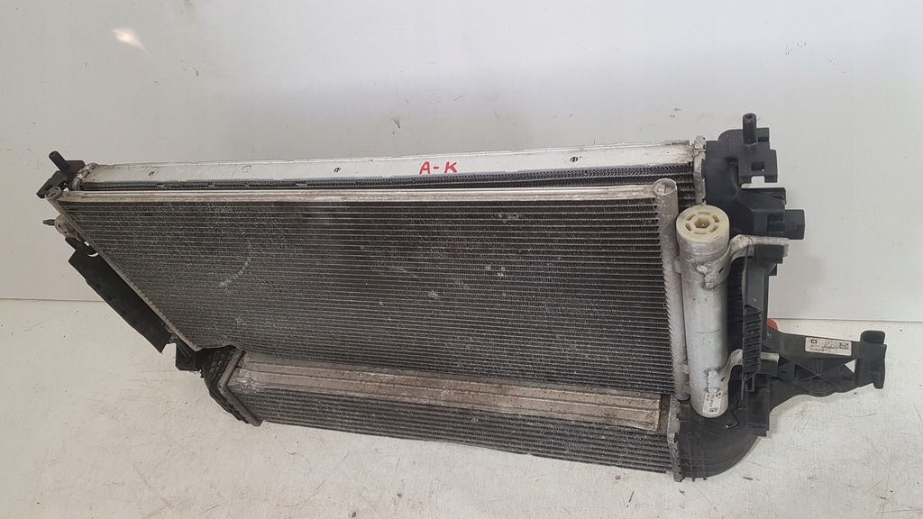 фото №4, Opel astra k v комплект радіатор