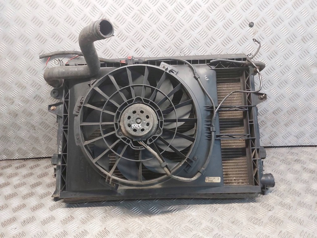 фото №1, Радиатор wody + вентилятор fiat scudo i lift 2.0 jtd