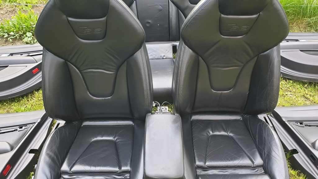 фото №12, Сиденья обшивки комплект кожа audi a6 s6 c6 kombi