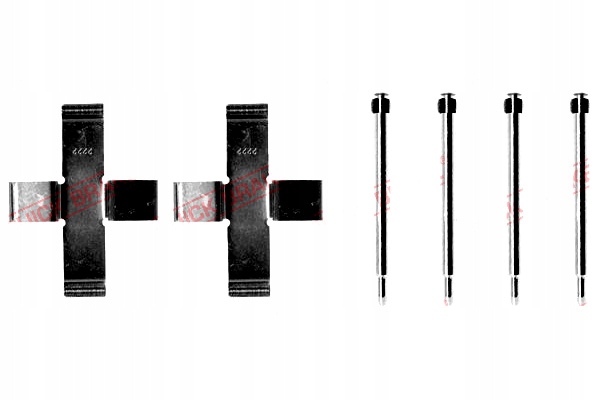 фото №1, Quick brake 109-0925 набор аксессуары, тормозные колодки тормозные