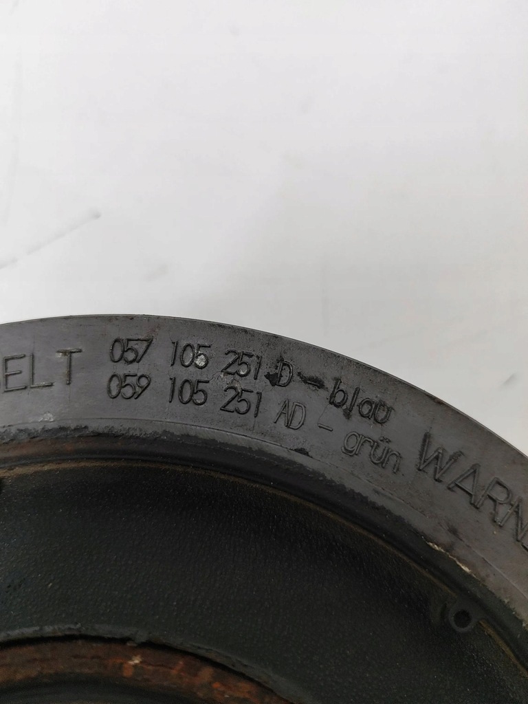 фото №6, Audi a6 allroad c6 2006 шків колінчастого вала колінчастого