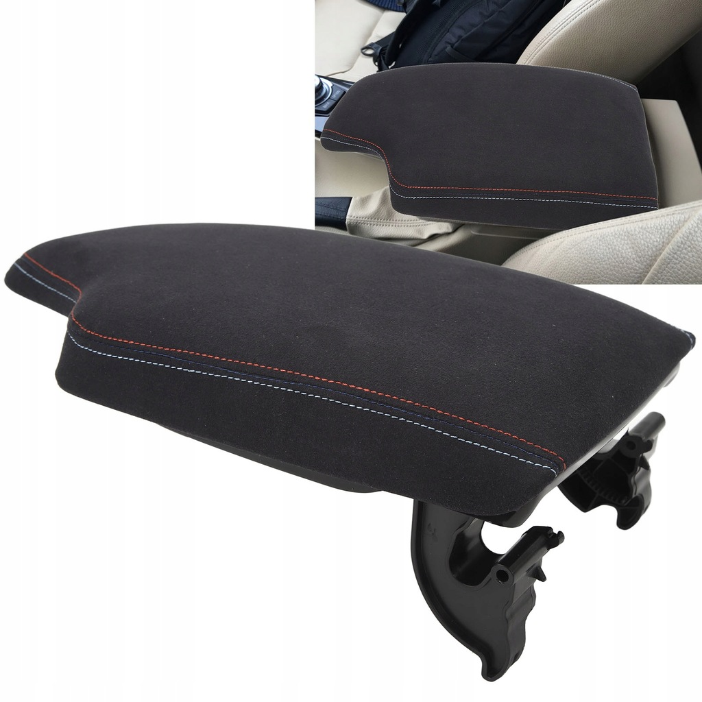 фото №11, Крышка бардачка подлокотник автомобильный замшевый 51162405917 крышка подлокотник консоли центральной do f30