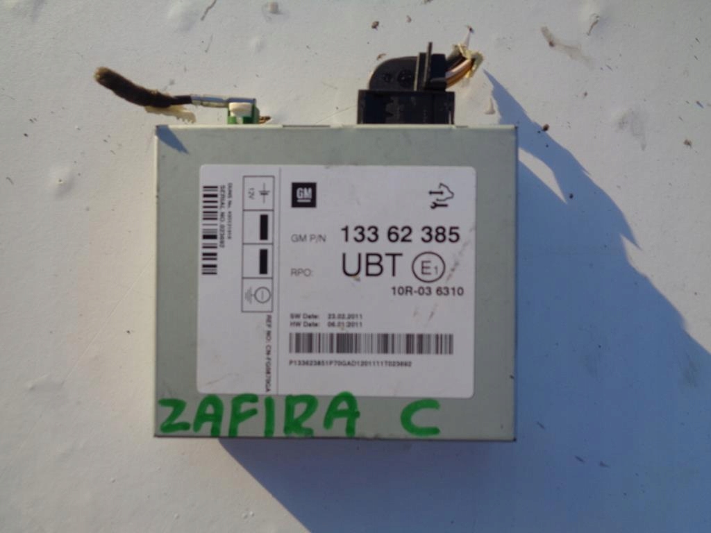 фото №1, Модуль радіо 13362385 opel zafira c