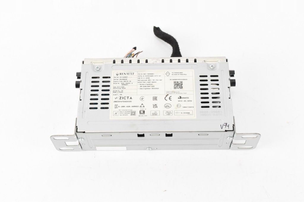 фото №1, Радіо модуль блок керування 281154695r dacia sandero iii jogger