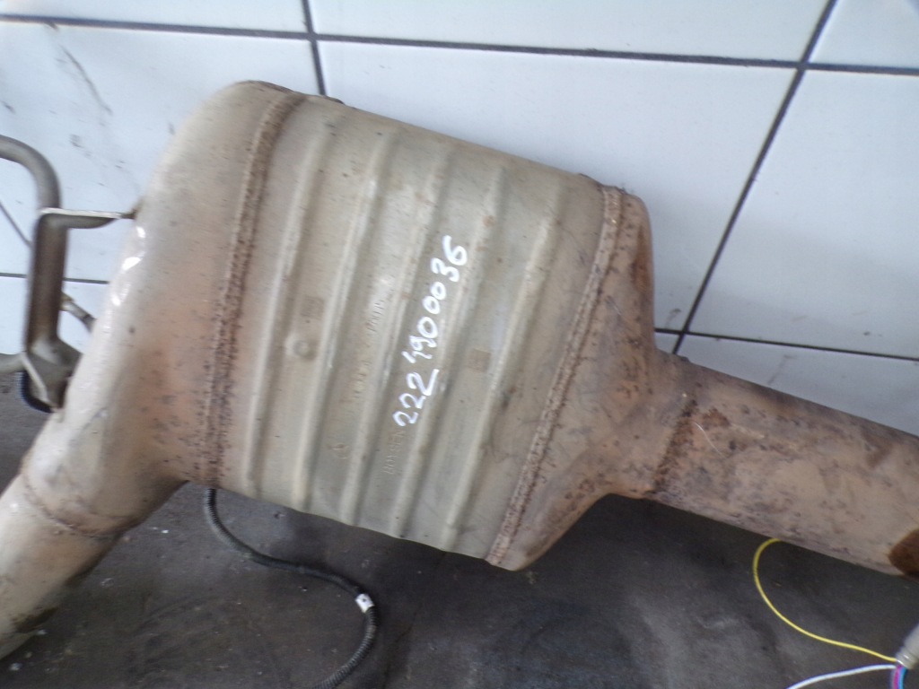 фото №6, Выхлоп гаситель катализатор mercedes w222 3.0 cdi s350 2224900036