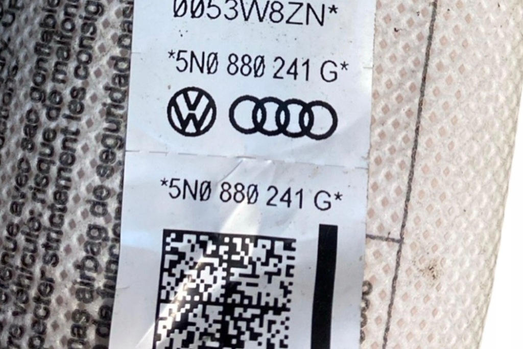 фото №8, Подушка подушка безопасности сиденье передняя левая vw tiguan 5n_ 5n0880241g 2.0l дизель