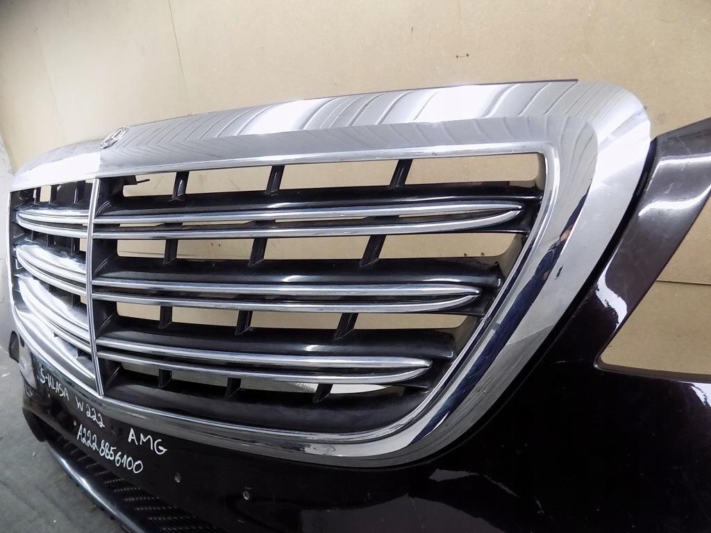 фото №7, Mercedes s klasa 222 amg lift 2017- бампер передній перед a2228856100 w222