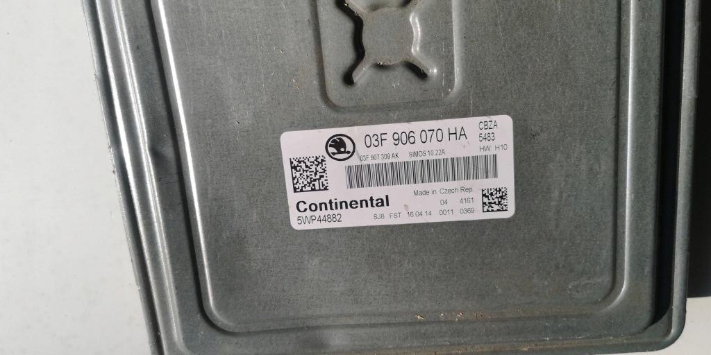 фото №3, Skoda rapid tsi бортовий комп'ютер ecu 03f906070ha 03f907308