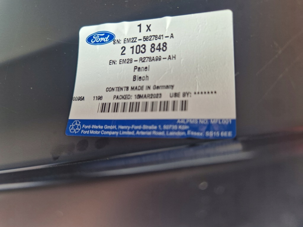 фото №7, Порог левый блок двигателя ford s-max mk2 ii новый org