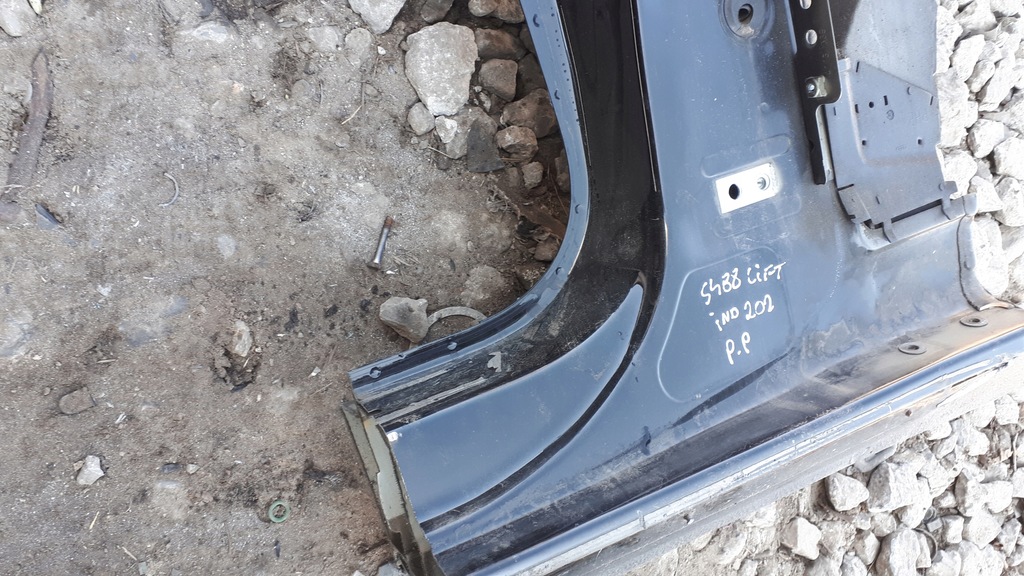 фото №10, S4 b8 lift a4 блок двигуна правий перед двері поріг ly9b