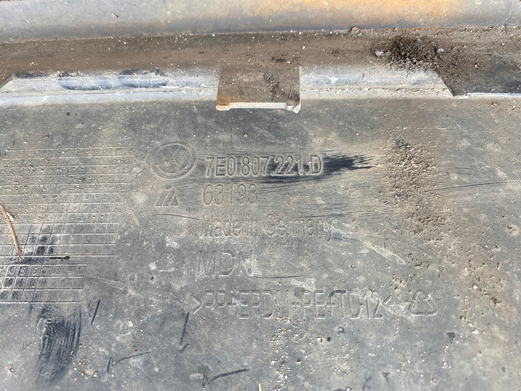 фото №10, Volkswagen transporter t6 бампер перед передній 7e0807221d