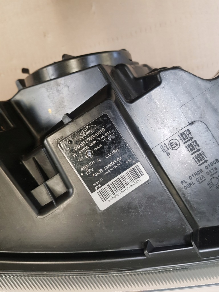 фото №5, Лампа передняя led правая ford transit custom lift