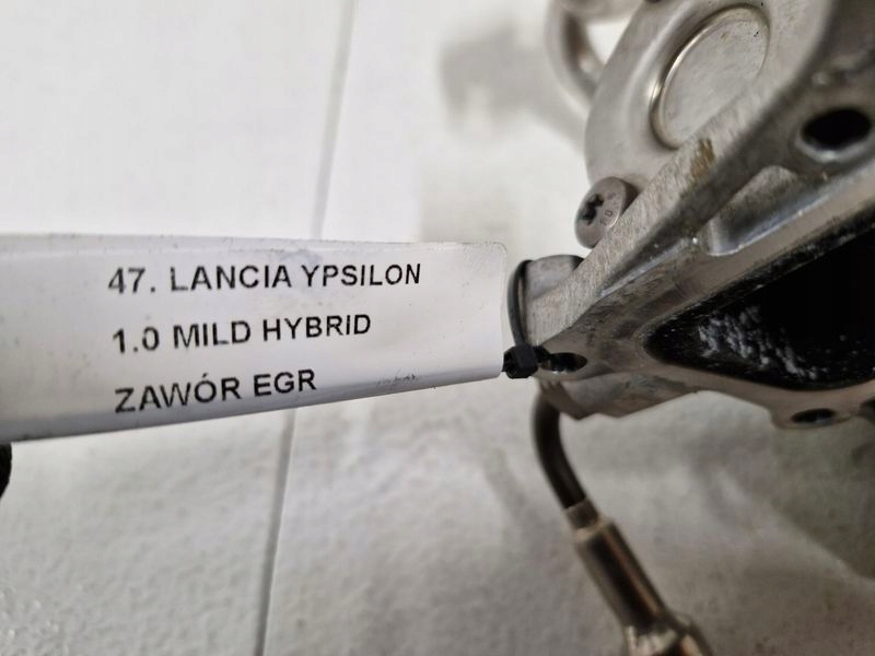 фото №6, Fiat panda 3 iii ypsilon 3 iii 1.0 mild hybrid клапан egr 46348062