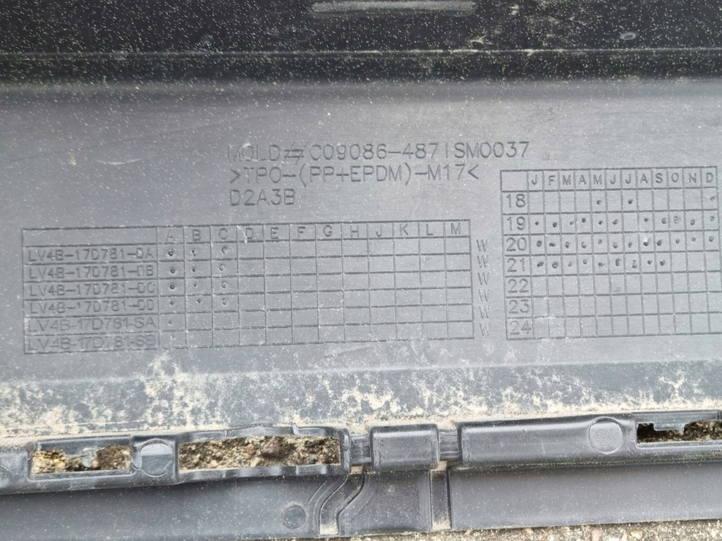 фото №8, Ford kuga iii mk3 бампер задній задня