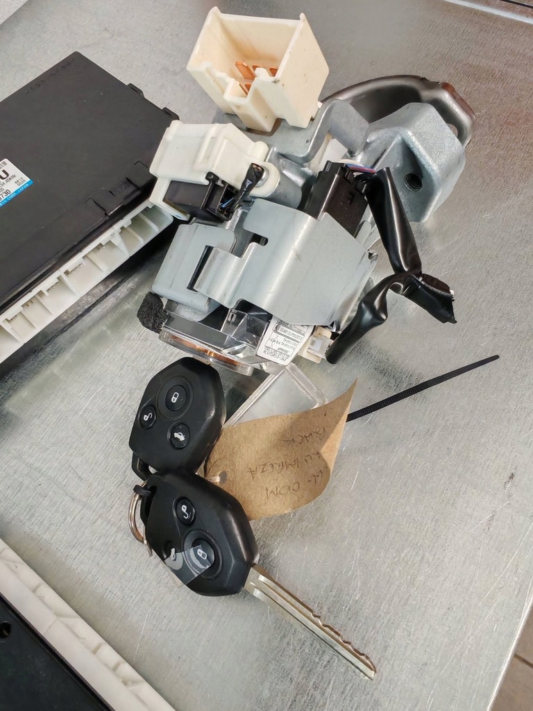 фото №7, Subaru impreza iv бортовой компьютер блок управления ecu+immo 22765aj411