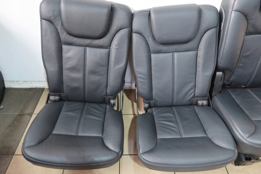 фото №6, Mercedes w164 x164 gl оббивка сидіння сидіння шкіра шкіряний підігрів задня