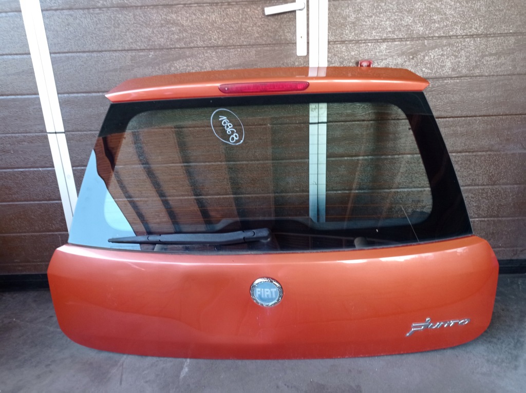 фото №2, Fiat grande punto крышка багажника задняя багажника 5d