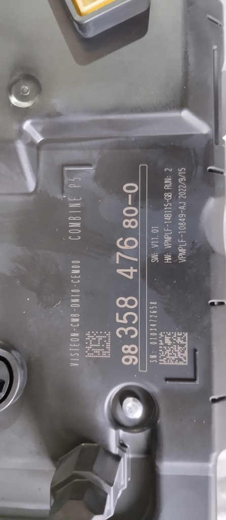 фото №6, Счетчик приборная панель digital peugeot 308 iii t10 p5 9835847680