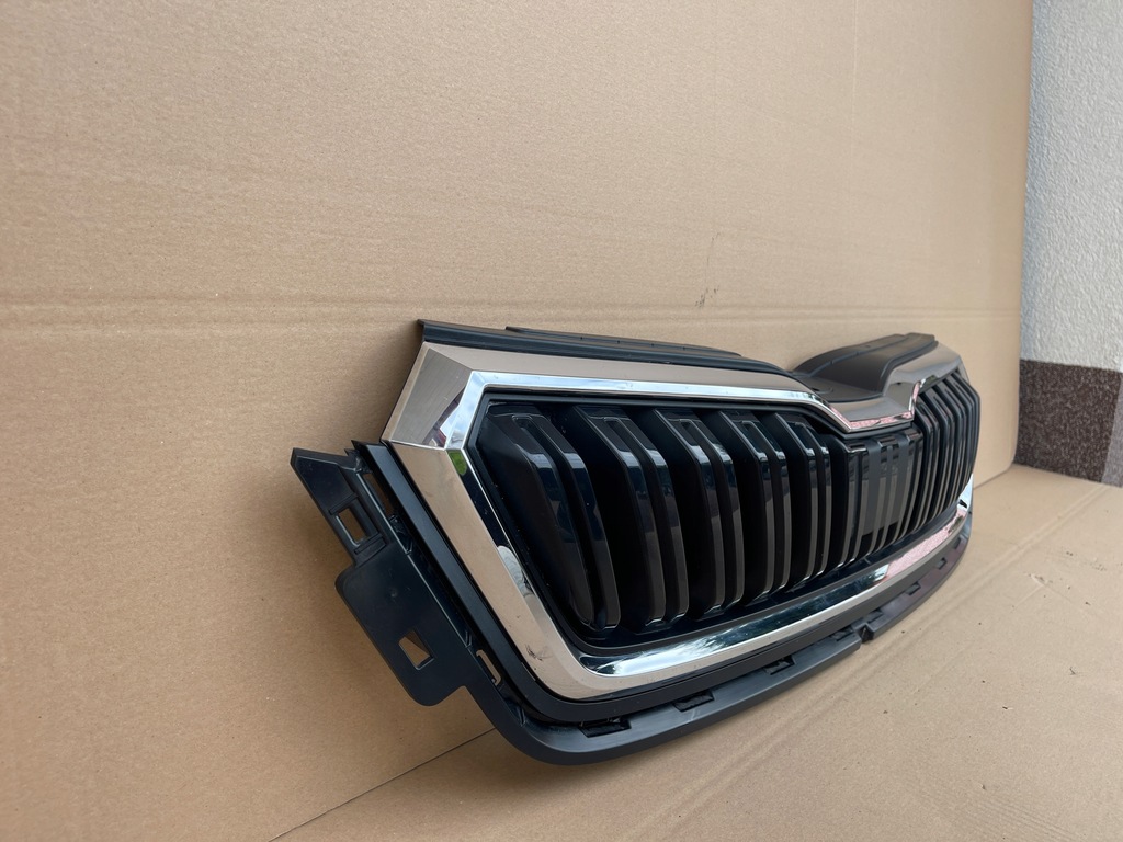 фото №2, Skoda kamiq 658 решётка радиатора решётка радиатора + радар идеальное состояние kompletny