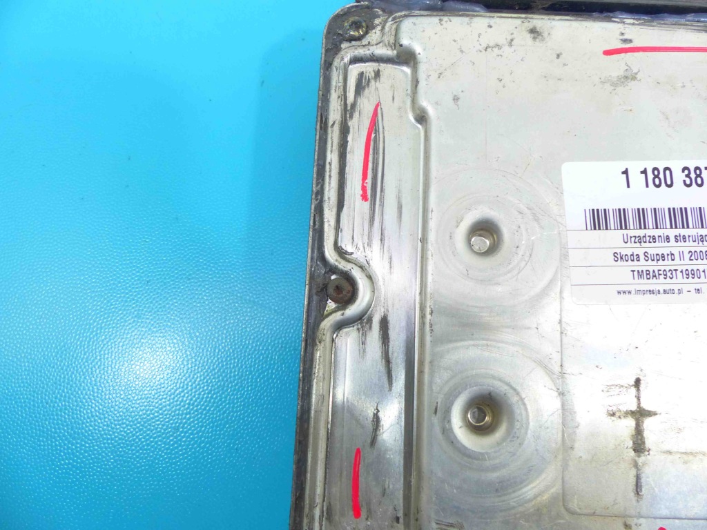 фото №9, Бортовой компьютер блок управления skoda superb ii 2.0 tdi 170km