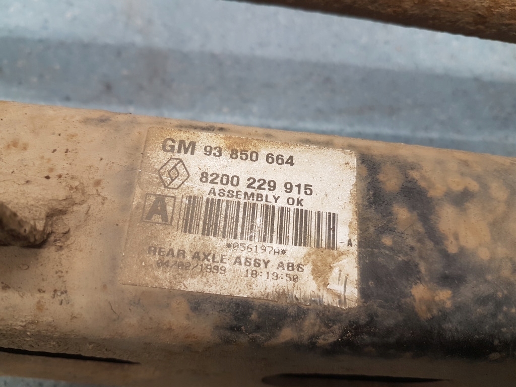 фото №5, Opel vivaro i 1.9 cdti балка підвіска задня