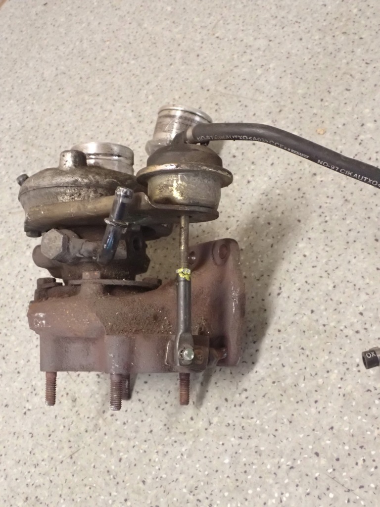 фото №5, Mitsubishi carisma 1.9 td турбина турбонагнетатель