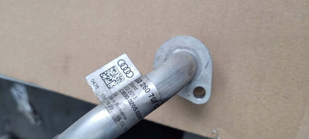 фото №8, S6 c7 4g lift шланг кондиціонера 4.0 tfsi 4g0260707cd s7 4g