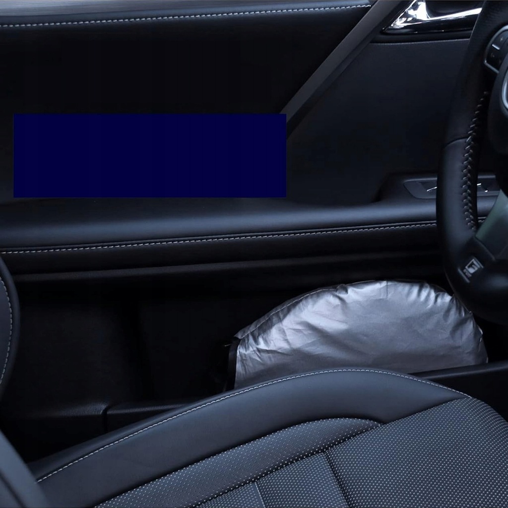 фото №9, Захист сонцезахисна парасоля uv do автомобіля автомобіля na передня скло мат