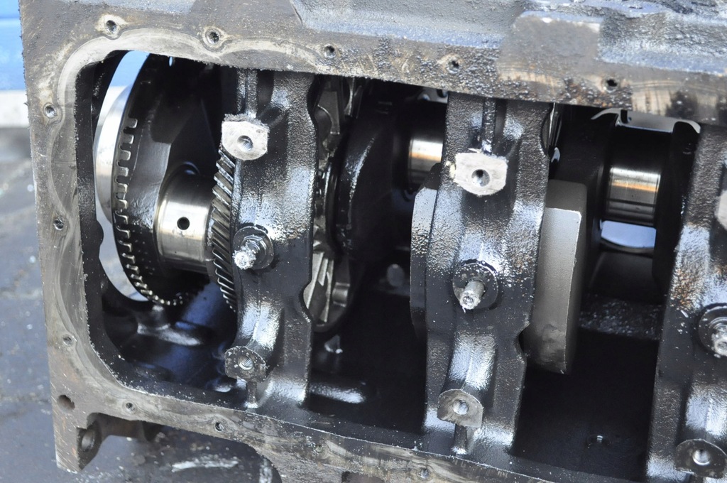 фото №9, Grand voyager iv 2.5 crd 105kw 143km блок двигателя enj + wał коленчатый