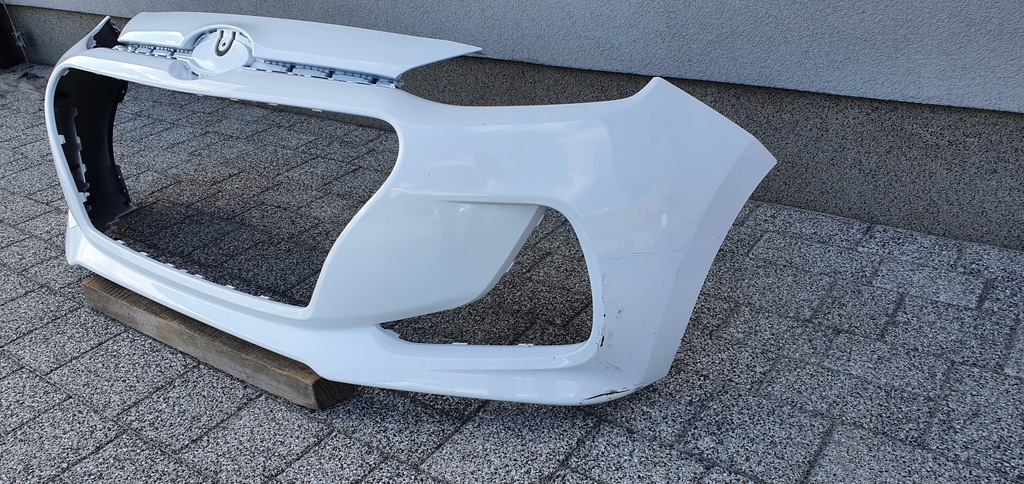 фото №5, Hyundai i10 lift 2017- бампер перед оригинал e325