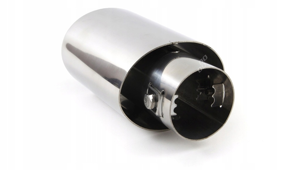 фото №11, Наконечник na гаситель накладка выхлоп глушителя хром сталь нержавеющая mt 003